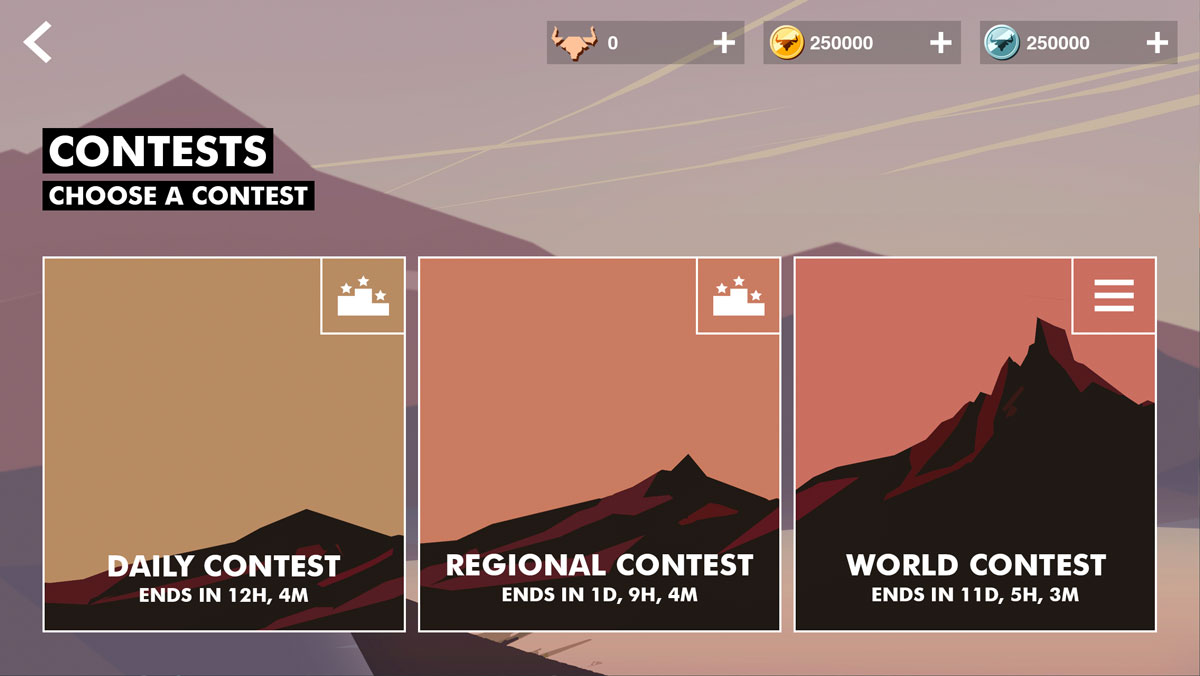Campaign Screen Mockup (The Alps)