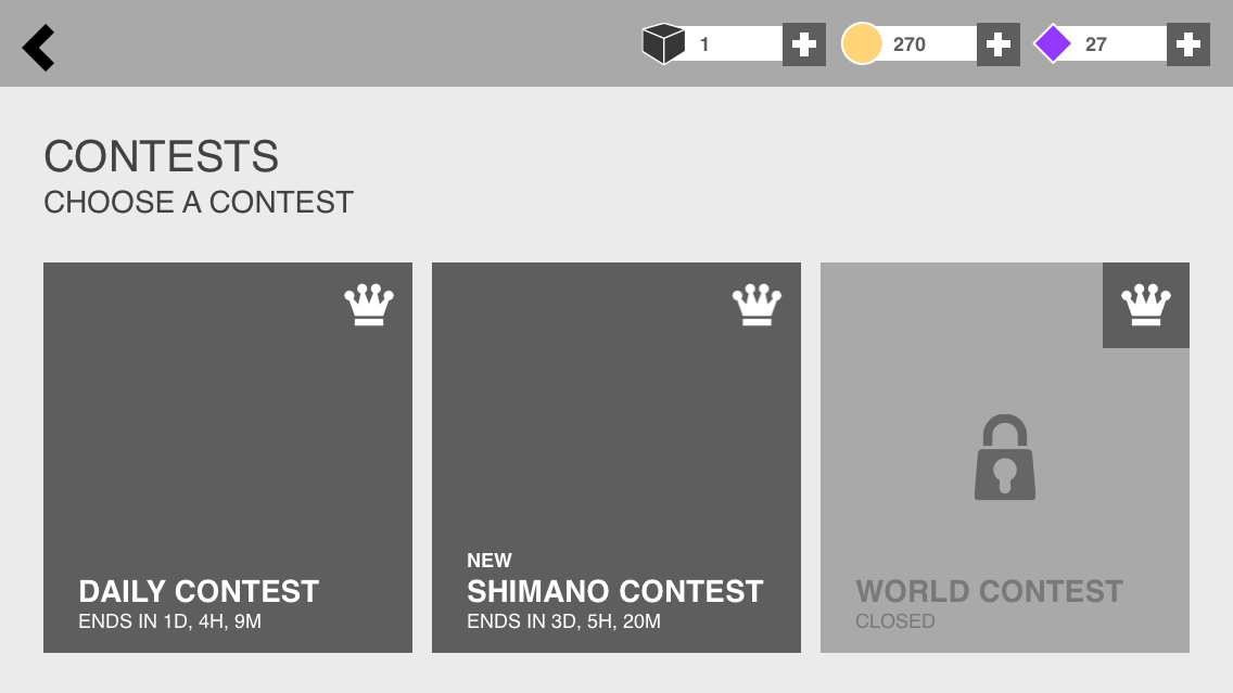 Campaign Screen Wireframe