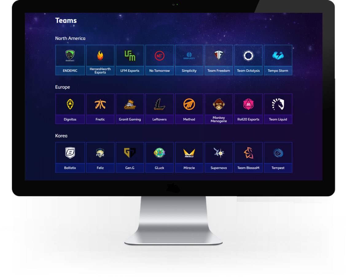 Teams Page
